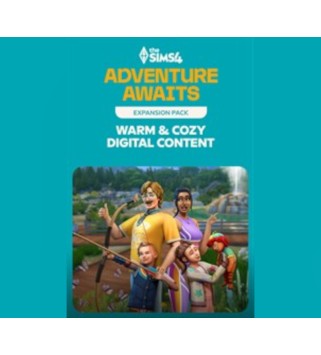 The Sims 4: Adventure Awaits - Warm & Cozy Digital Content Pre-order Bonus DLC Origin Key GLOBAL